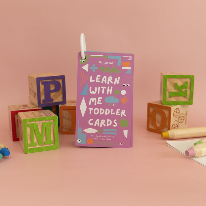 Learn With Me Toddler Cards (1-2 years)