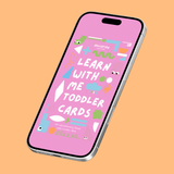 Learn with Me - Toddler Cards Digital Download